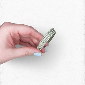 5036u. Glass Bling Bracelet